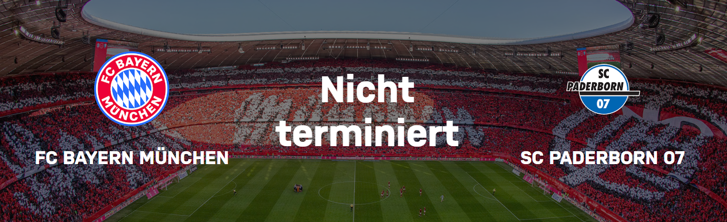 Nikolausfahrt mit Übernachtung: FC Bayern München – SV Paderborn 07 (Nur Tickets möglich)